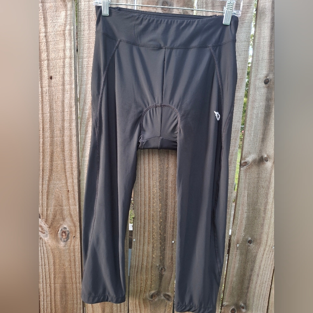 Baleaf Cycling Bike Spin 3D Padded Capri Pants L